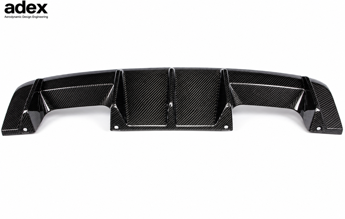Adex G80/G82 Dry Carbon Fiber OEM Style Rear Bumper Diffuser