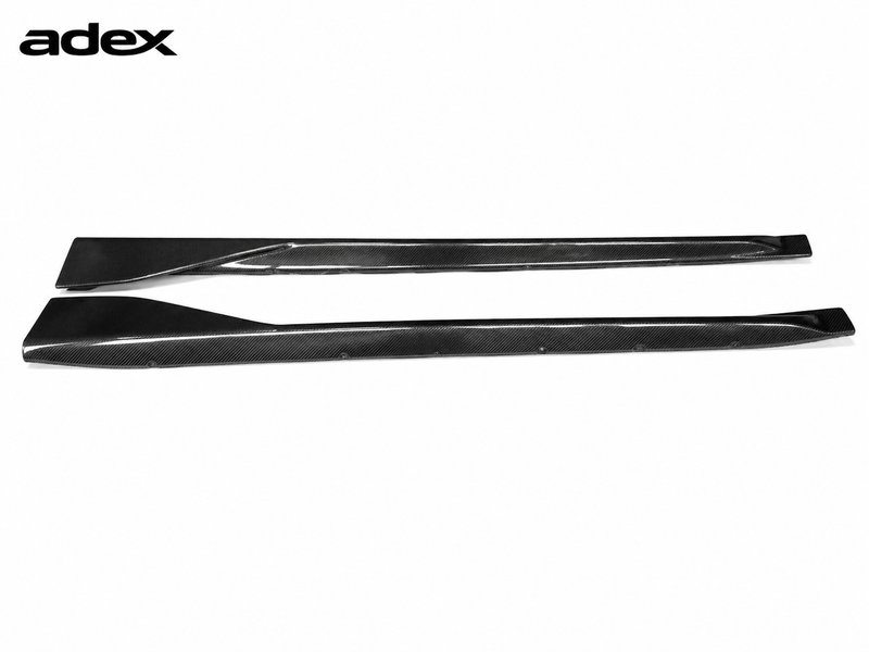 Adex G8X MP Style Side Skirts Dry Carbon Fiber
