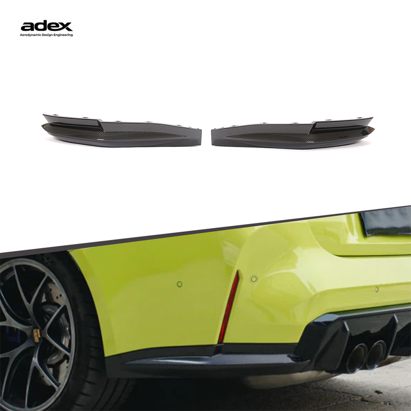 Adex G8X OEM Style Rear Splitter Dry Carbon Fiber