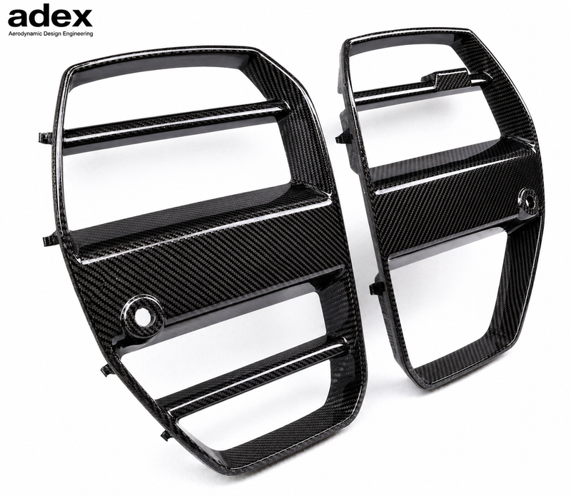 Adex G80/G82 Dry Carbon ST Style Front Grille WITH ACC