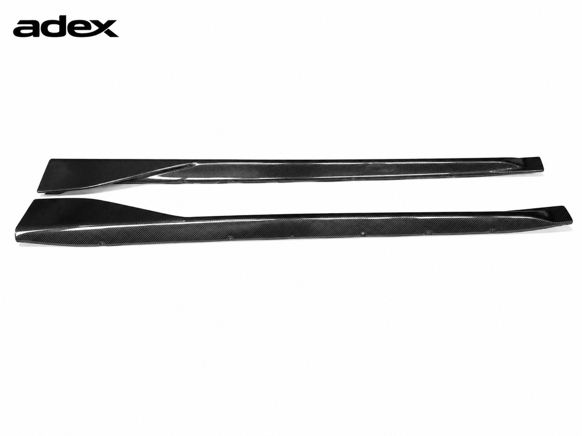 Adex G8X MP Style Side Skirts Dry Carbon Fiber