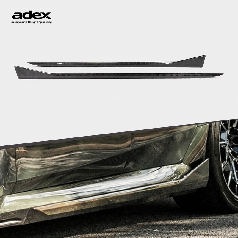 Adex G90 / G99 M5 MP Style Dry Carbon Fiber Side Skirts