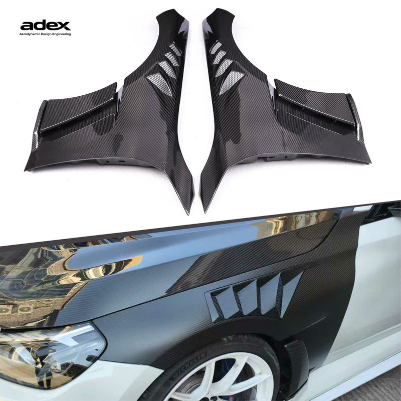 Adex G87 M2 N Style Dry Carbon Fiber Fenders