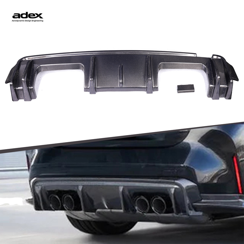 Adex BMW G8X 3D Dry Diffuser Carbon Fiber