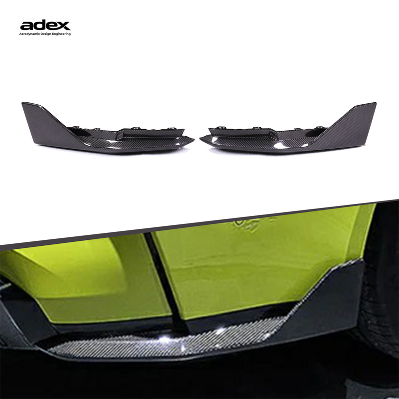 Adex G8X MP Style Rear Extensions Dry Carbon Fiber