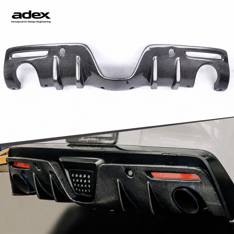 Adex Toyota Supra AG Style Carbon Fiber Rear Diffuser