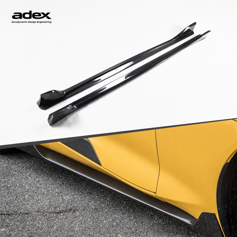 Adex Toyota Supra AG Style Carbon Fiber Side Skirts