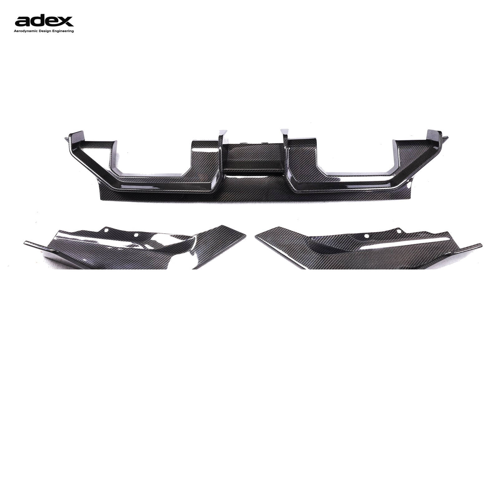 Adex G87 M2 AD Style Dry Carbon Fiber Rear Diffuser