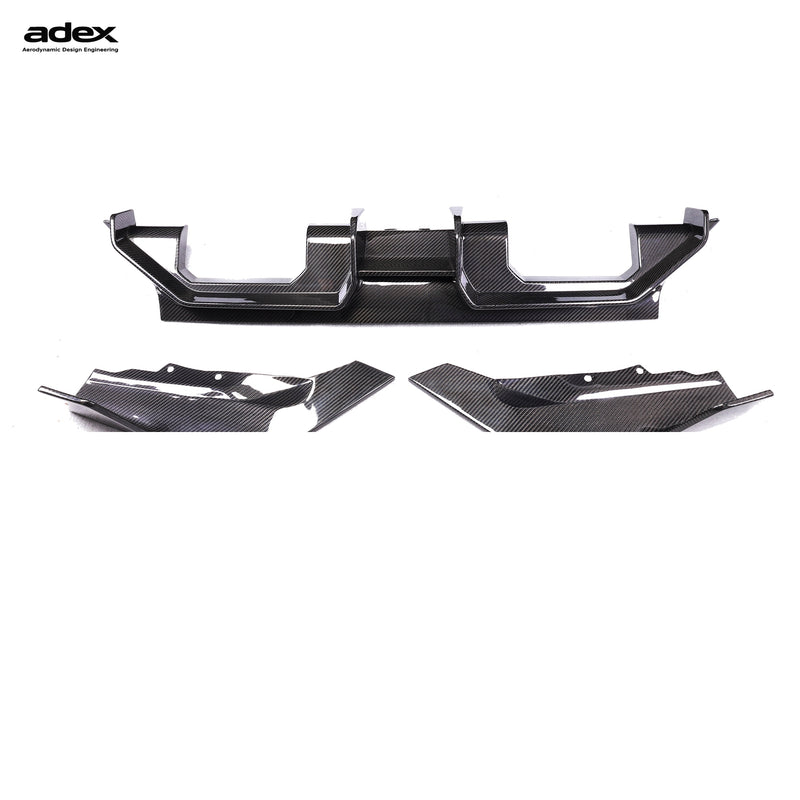 Adex G87 M2 AD Style Dry Carbon Fiber Rear Diffuser