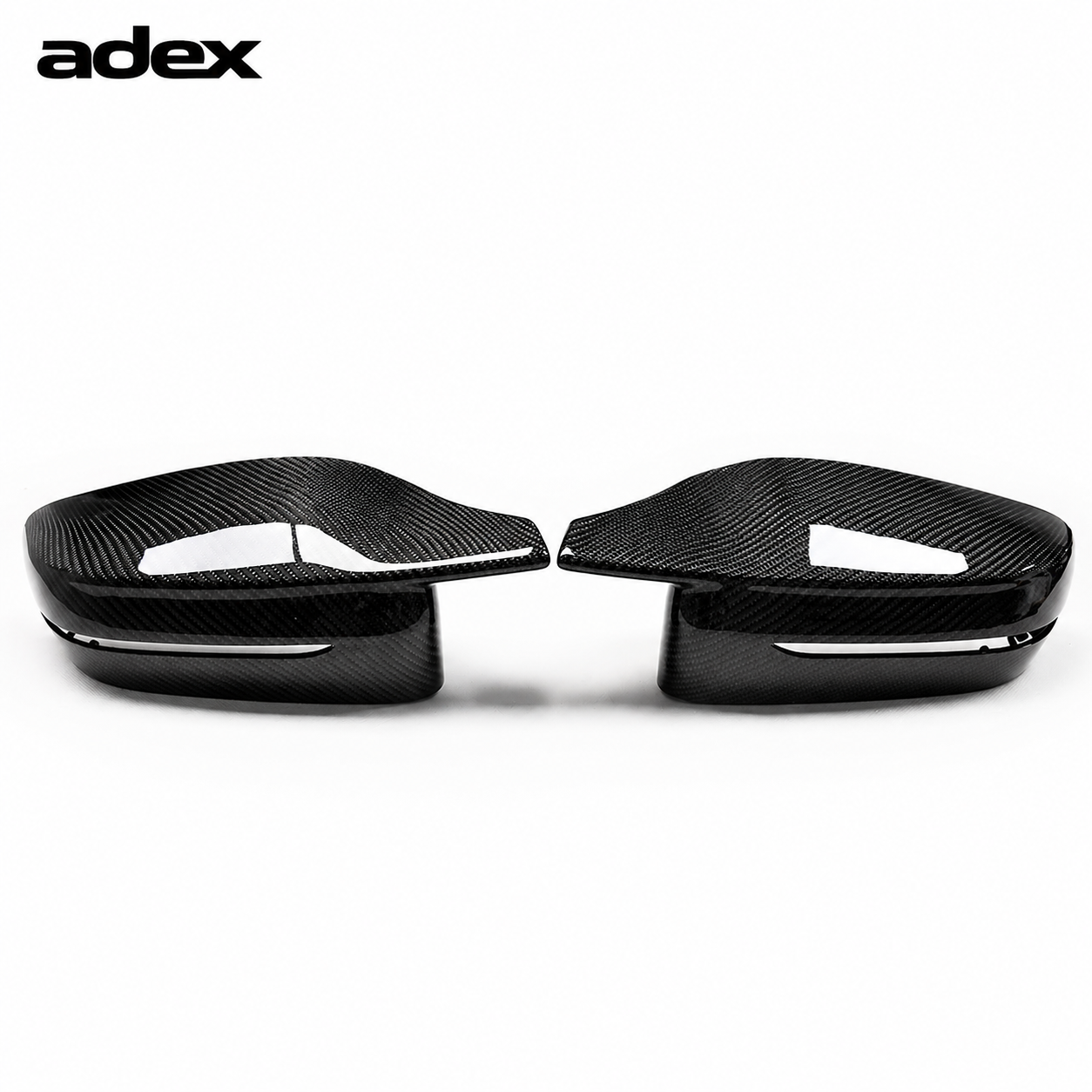 Adex G8X Dry Carbon Fiber Mirror Caps