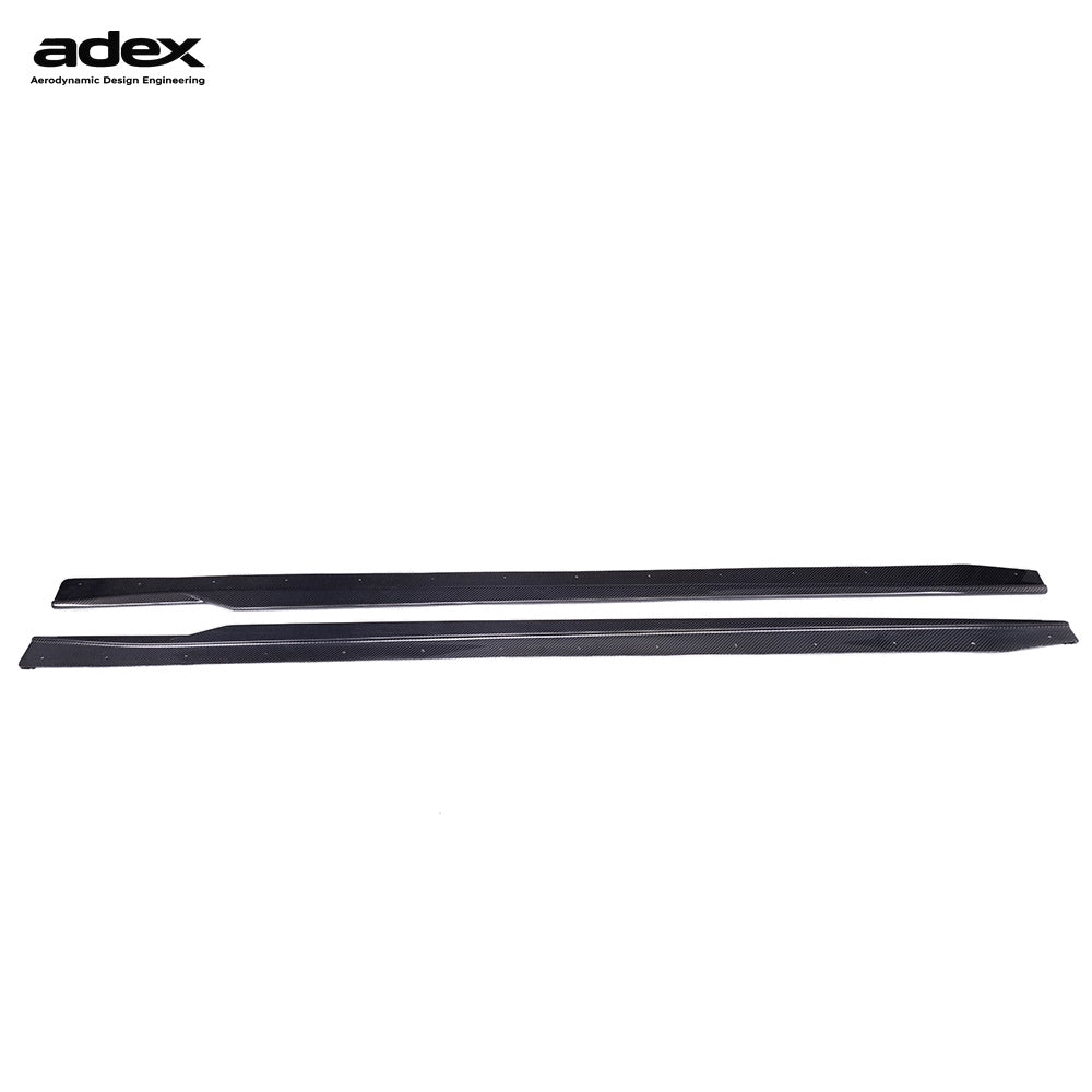 Adex G87 M2 MHC Style Dry Carbon Fiber Side Skirts