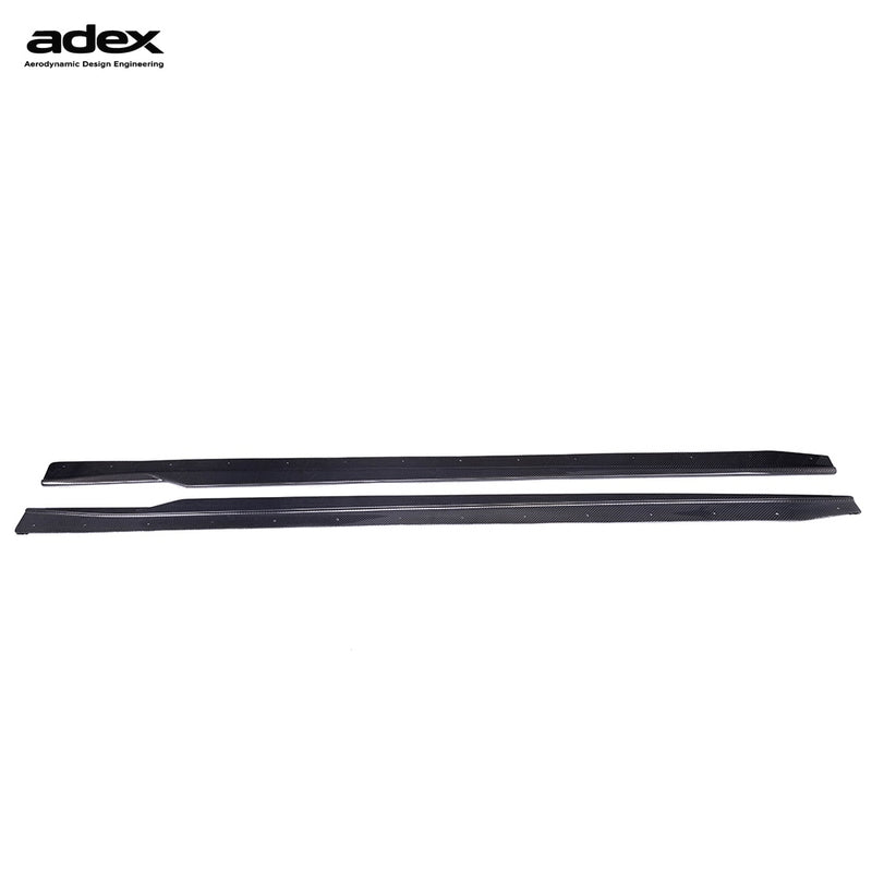 Adex G87 M2 MHC Style Dry Carbon Fiber Side Skirts